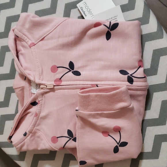 GERBER Little Girls Zip Up Sweat Jacket - Picture 2 of 3